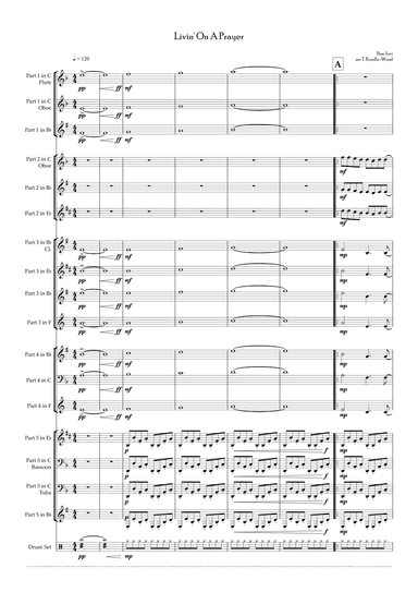 Livin' On A Prayer (arr. Tom Rundle-Wood)