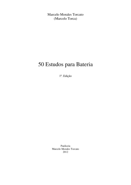 50 Estudos para Bateria