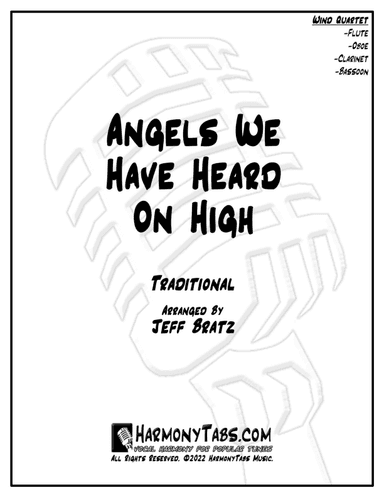 Angels We Have Heard On High (Wind Quartet) (arr. Jeff Bratz)