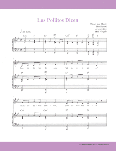 Los Pollitos Dicen (arr. Hal Wright)