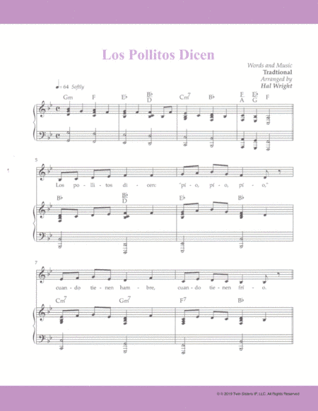 Los Pollitos Dicen (arr. Hal Wright)