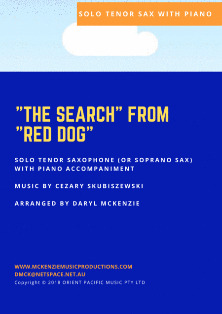 The Search (arr. Daryl McKenzie)