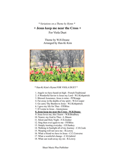 Jesus keep me near the Cross (For Viola Duet) (arr. Han-Ki Kim)