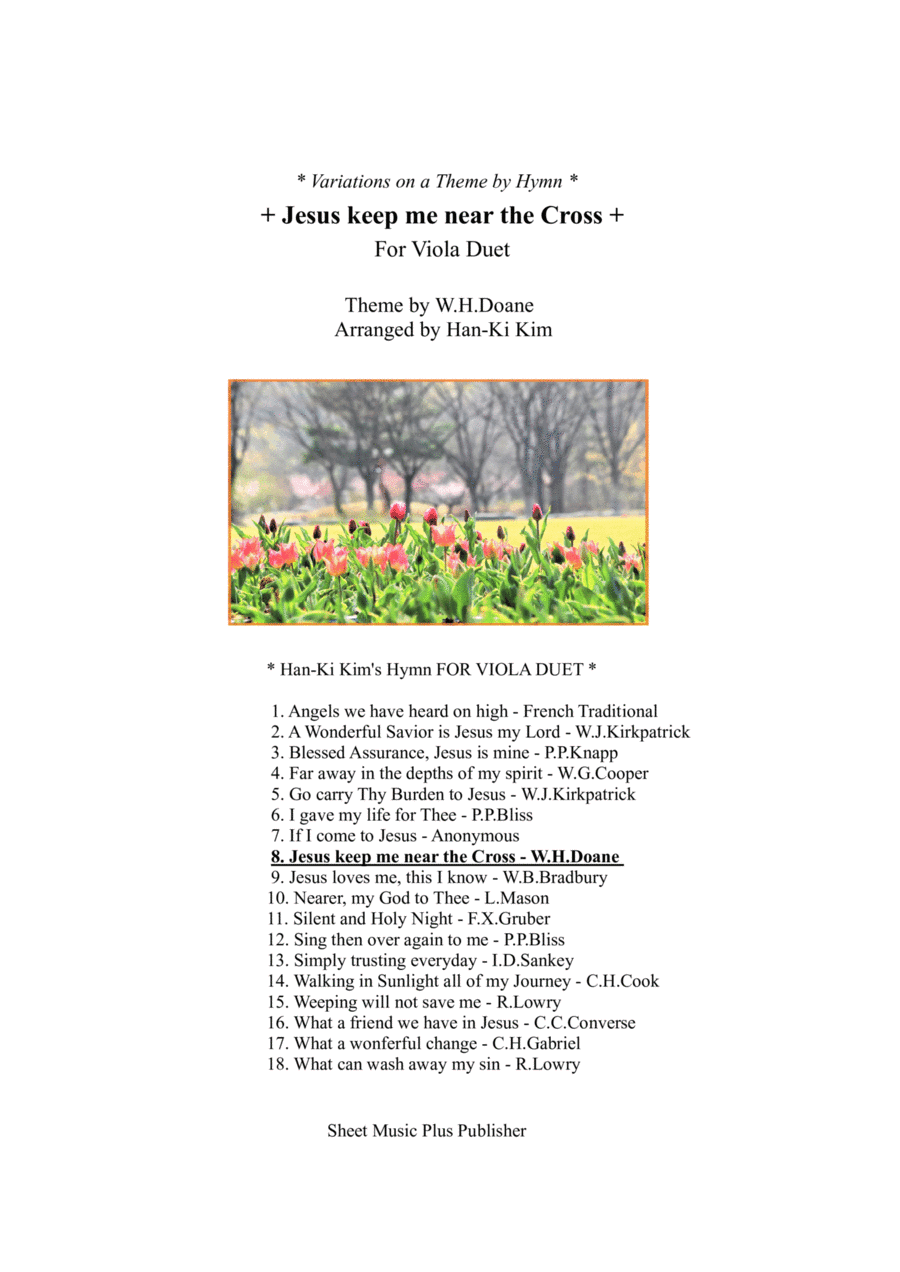 Jesus keep me near the Cross (For Viola Duet) (arr. Han-Ki Kim)