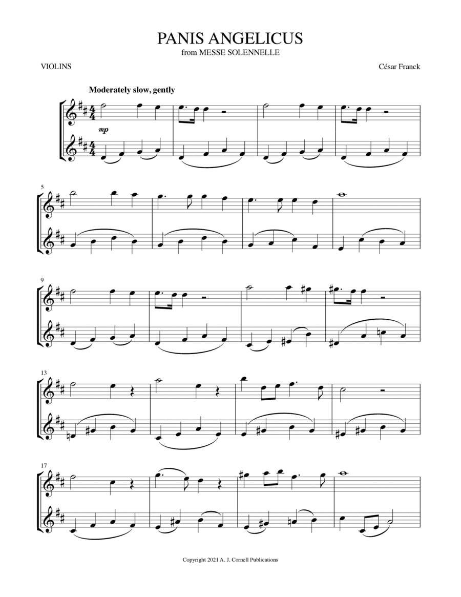 Panis Angelicus (arr. Mark Phillips)