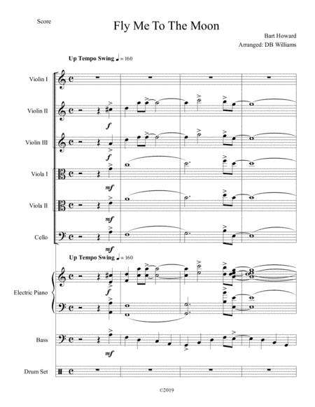 Fly Me To The Moon (in Other Words) (arr. DB Williams)