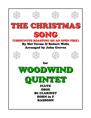 The Christmas Song (chestnuts Roasting On An Open Fire) (arr. John Groves)
