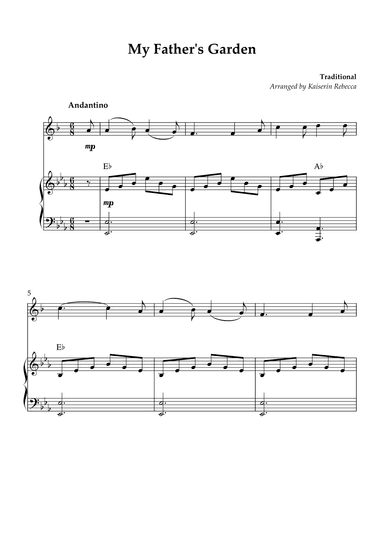 My Father's Garden (arr. Kaiserin Rebecca)