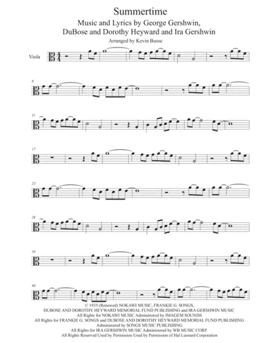 Summertime (arr. Kevin Busse)