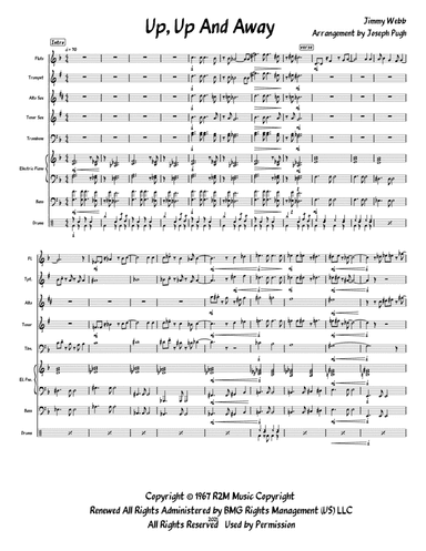 Up, Up And Away (arr. Joseph Pugh)