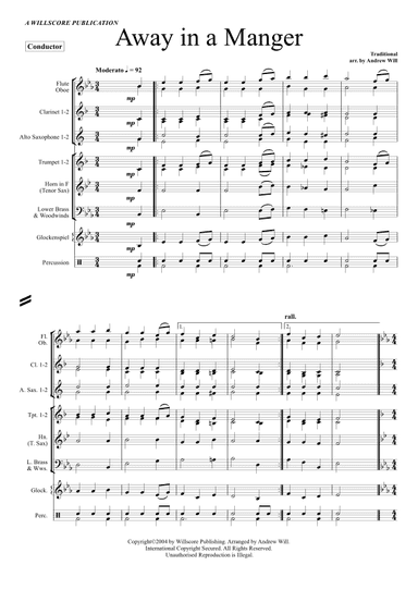 Christmas Carols Selection (Grade 1-1.5) (arr. Andrew Will)