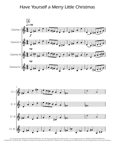 Have Yourself A Merry Little Christmas (arr. Ygor Nunes)