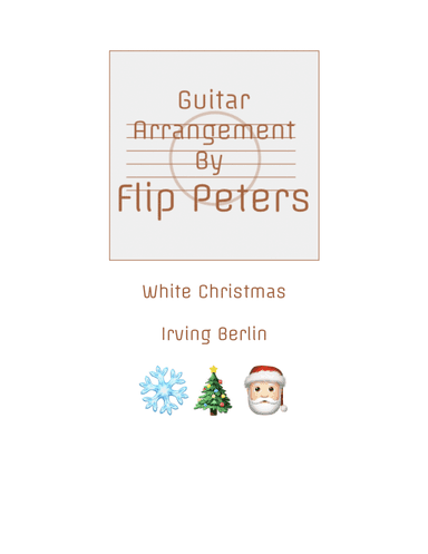White Christmas (arr. Flip Peters)