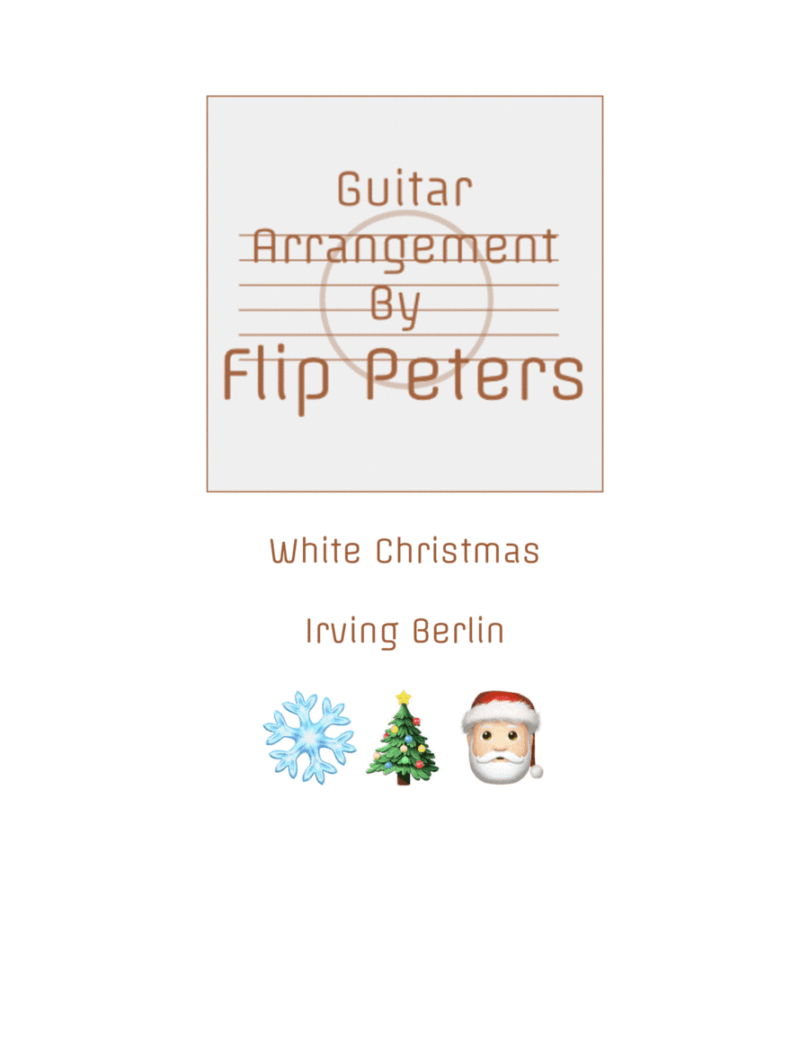 White Christmas (arr. Flip Peters)