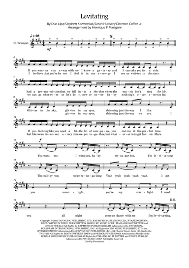 Levitating (arr. Henrique F Mangoni)