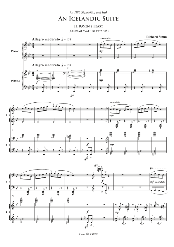 "Raven's Feast" from An Icelandic Suite