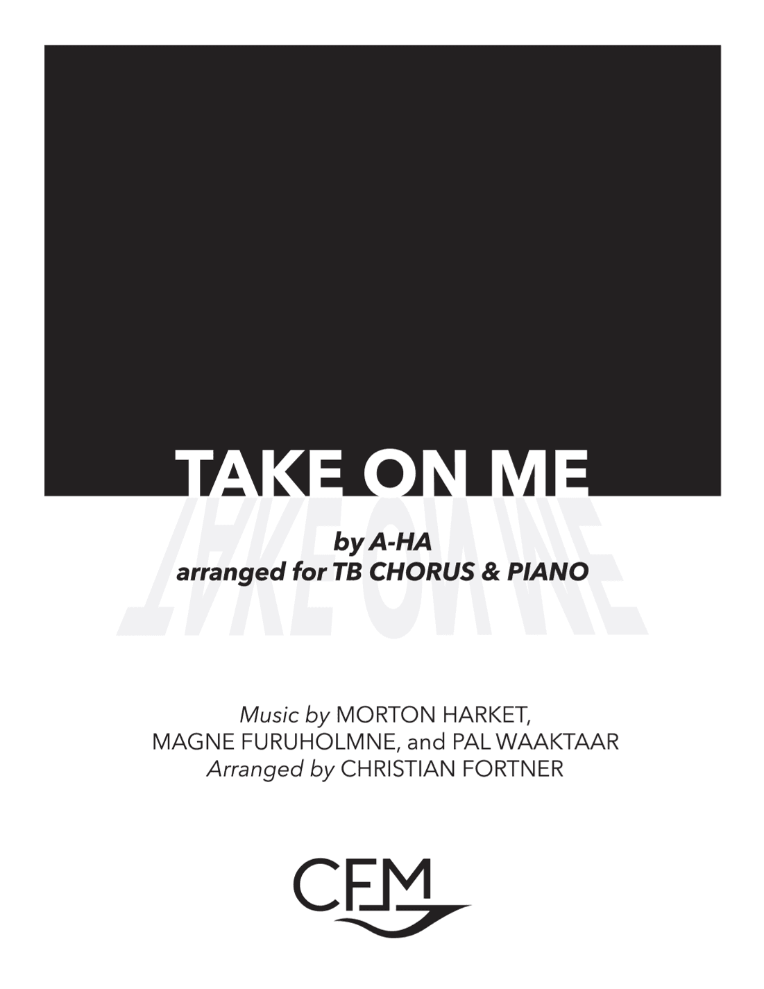 Take On Me (arr. Christian Fortner)
