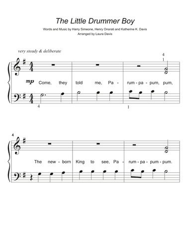 The Little Drummer Boy (arr. Laura Davis)