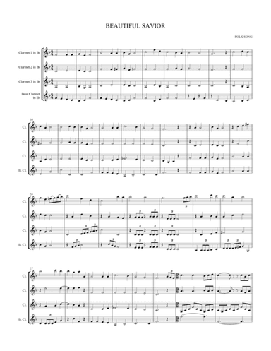 Beautiful Savior and Blessed Assurance (arr. theupperstaff.com)
