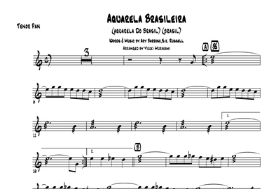 Aquarela Brasileira (aquarela Do Brasil) (brasil) (arr. Yuuki Murakami)