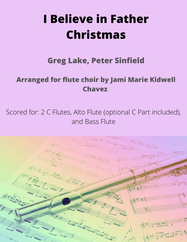 I Believe In Father Christmas (arr. Jami Marie Kidwell Chavez)