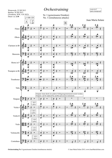 Orchestraining No. 01 [Orchestra]