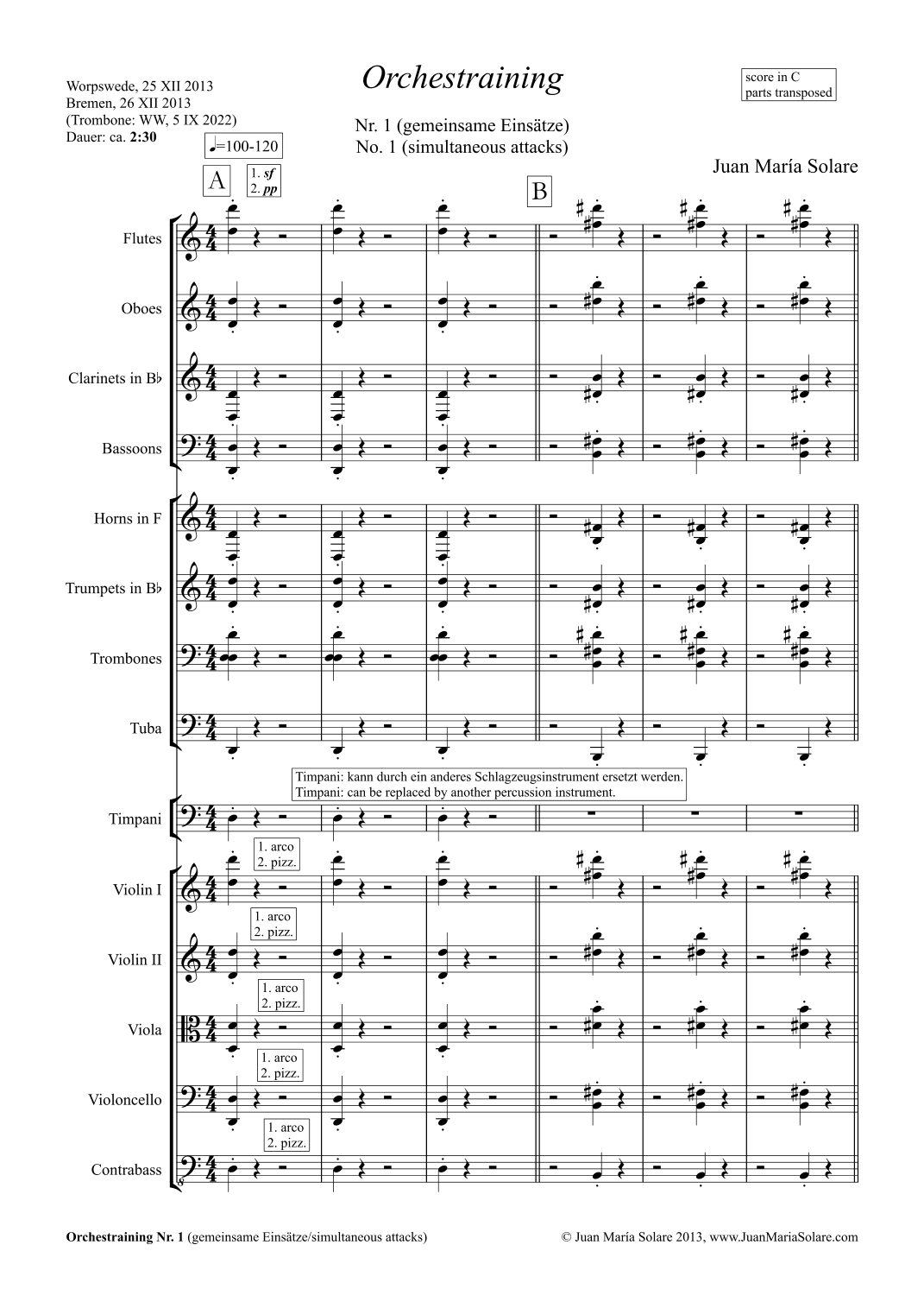 Orchestraining No. 01 [Orchestra]
