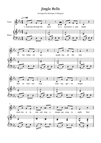 Jingle Bells (arr. Henrique F Mangoni)