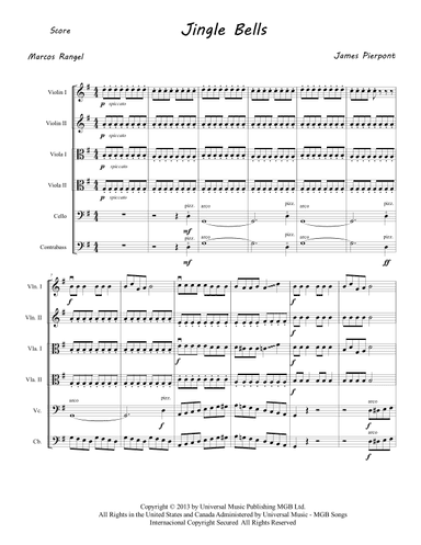 Jingle Bells (arr. Marcos Rangel)