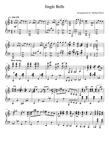 Jingle Bells (arr. Michael Davis)