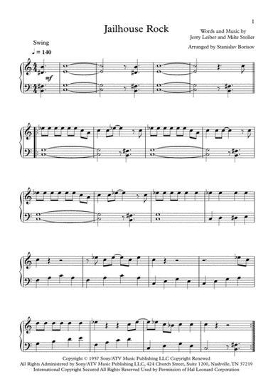 Jailhouse Rock (arr. Stanislav Borisov)