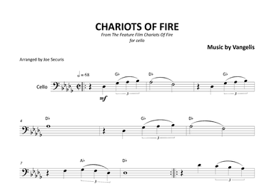Chariots Of Fire (arr. Joe Securis)