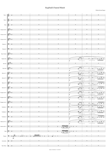 Siegfried's Funeral March (arr. Spiros A. Cheimarios)