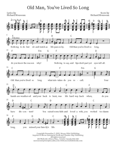 Old Man, You've Lived So Long