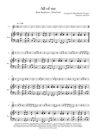 All Of Me (arr. Davi Rocha Campos)