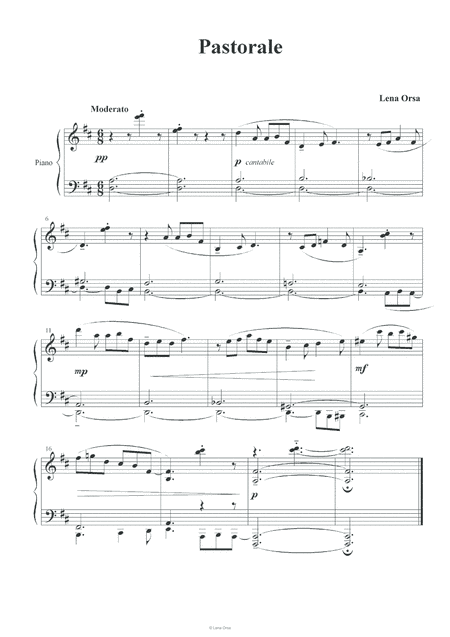 Pastorale from Children's Album