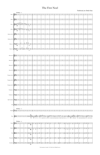 The First Noel (Voice and Orchestra) (arr. Emily Gray)