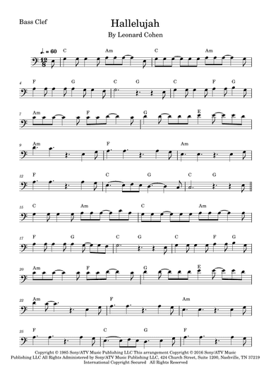 Hallelujah (arr. Fabio Eduardo de Oliveira)