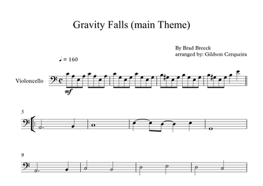 Gravity Falls (main Theme) (arr. Gildson Cerqueira)