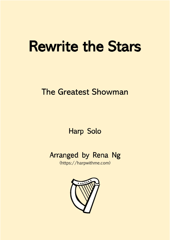 Rewrite The Stars (arr. Rena Ng)