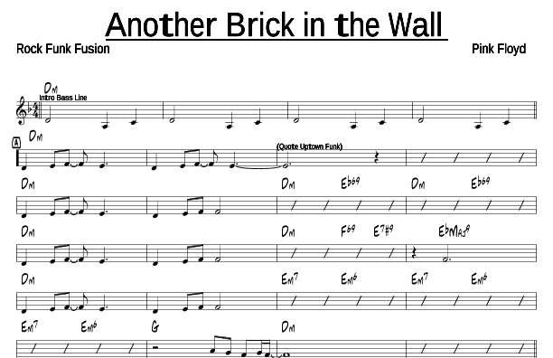 Another Brick In The Wall, Part 2 (arr. Jeff Perry)