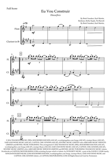 Build My Life (arr. Fabio Britto)
