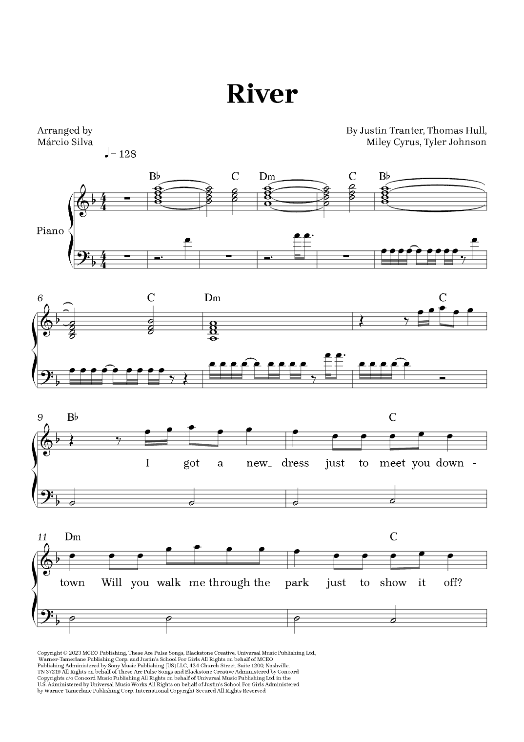 River (arr. Márcio Silva)
