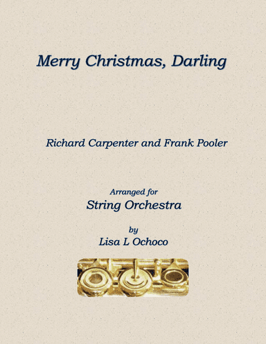 Merry Christmas, Darling (arr. Lisa L Ochoco)
