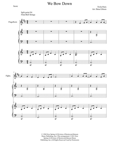 We Bow Down (arr. Dena Gibson)