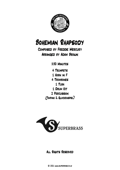 Bohemian Rhapsody (arr. Adam Brown)