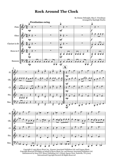 Rock Around The Clock (arr. Kayleigh Huelin)