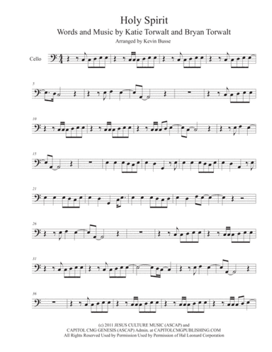 Holy Spirit (arr. Kevin Busse)