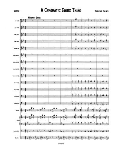 A Chromatic Swing Thing for flexible Jazz Ensemble