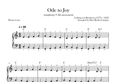 Ode To joy (Symphony 9 5th movement) (arr. Davi Rocha Campos)